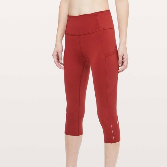 Pants - Lululemon Fast and Free Crops
